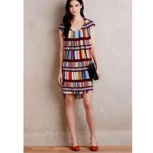 Anthropologie Maeve au revoir shift dress